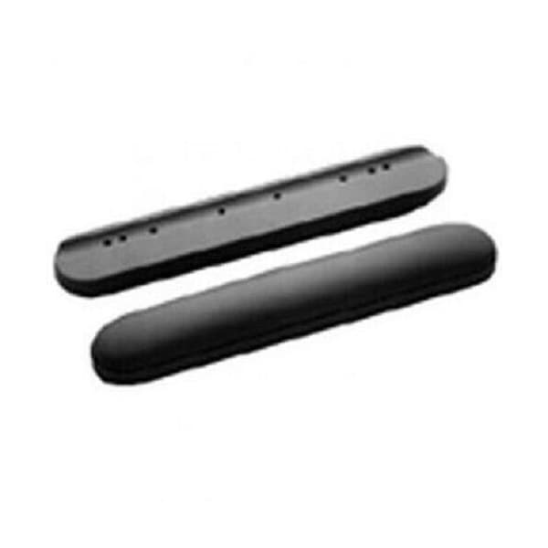 9 Inch Desk Length Wheelchair  Padded Armrests Black (Pair) PR
